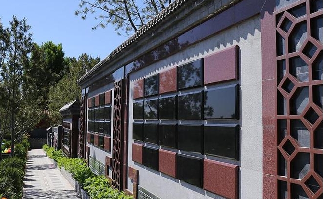 天寿陵园墙壁葬