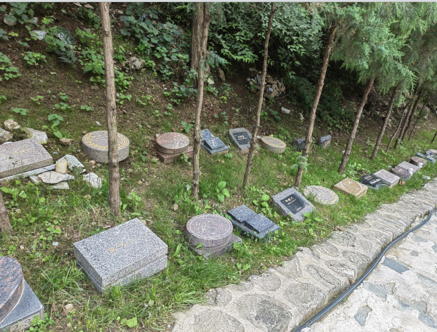 九公山长城纪念林树葬